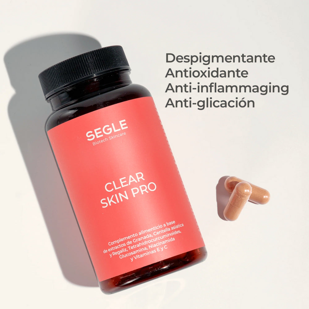 Segle Clear Skin Pro despigmentante antioxidante 60 cápsulas