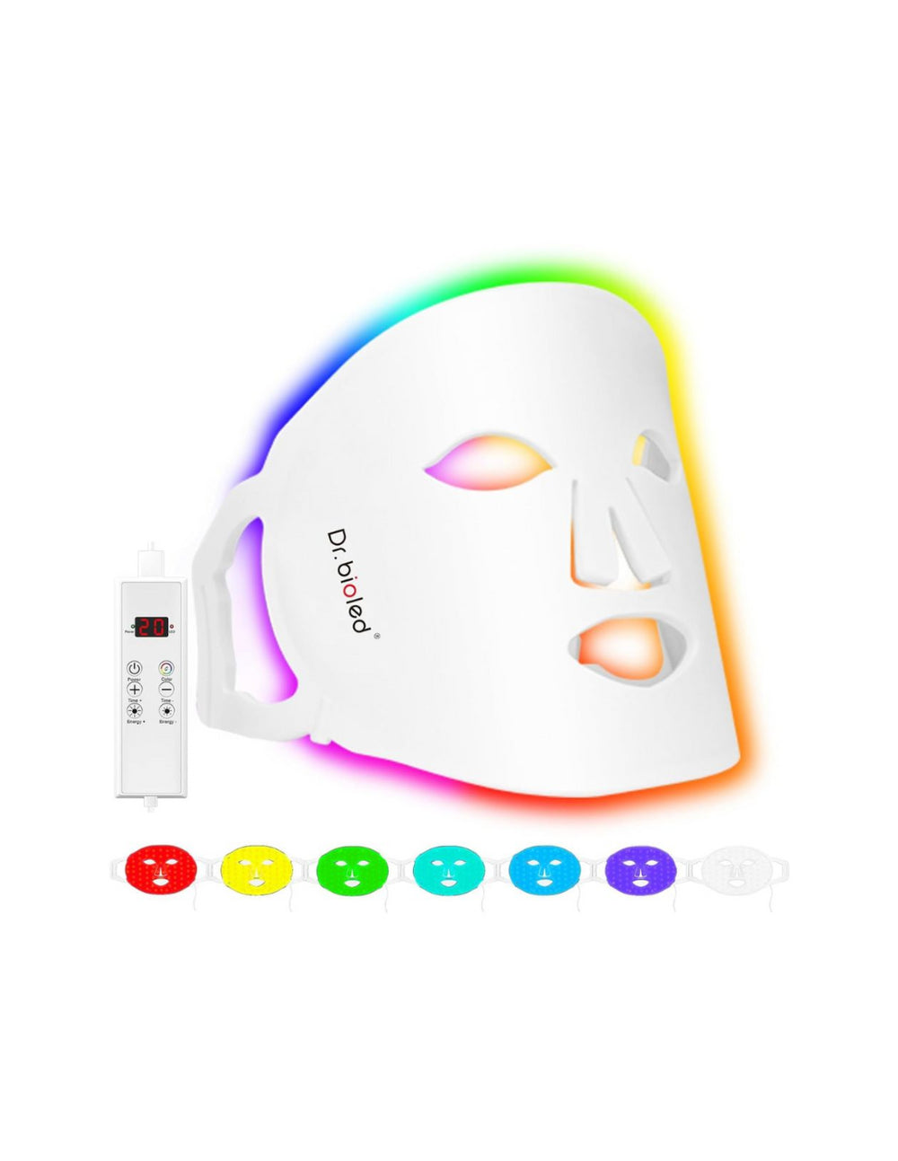 InLab Dr. Bioled máscara facial de fototerapia LED