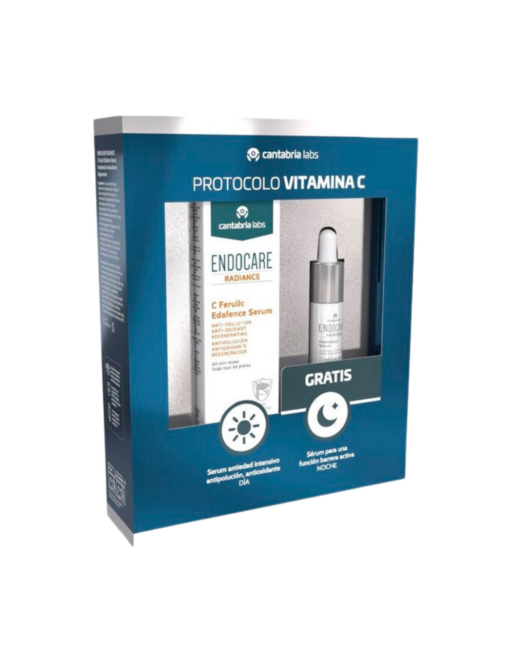 Endocare Pack Protoloco Vitamina C Serúm día 30 ml + Mini talla serúm noche 10 ml
