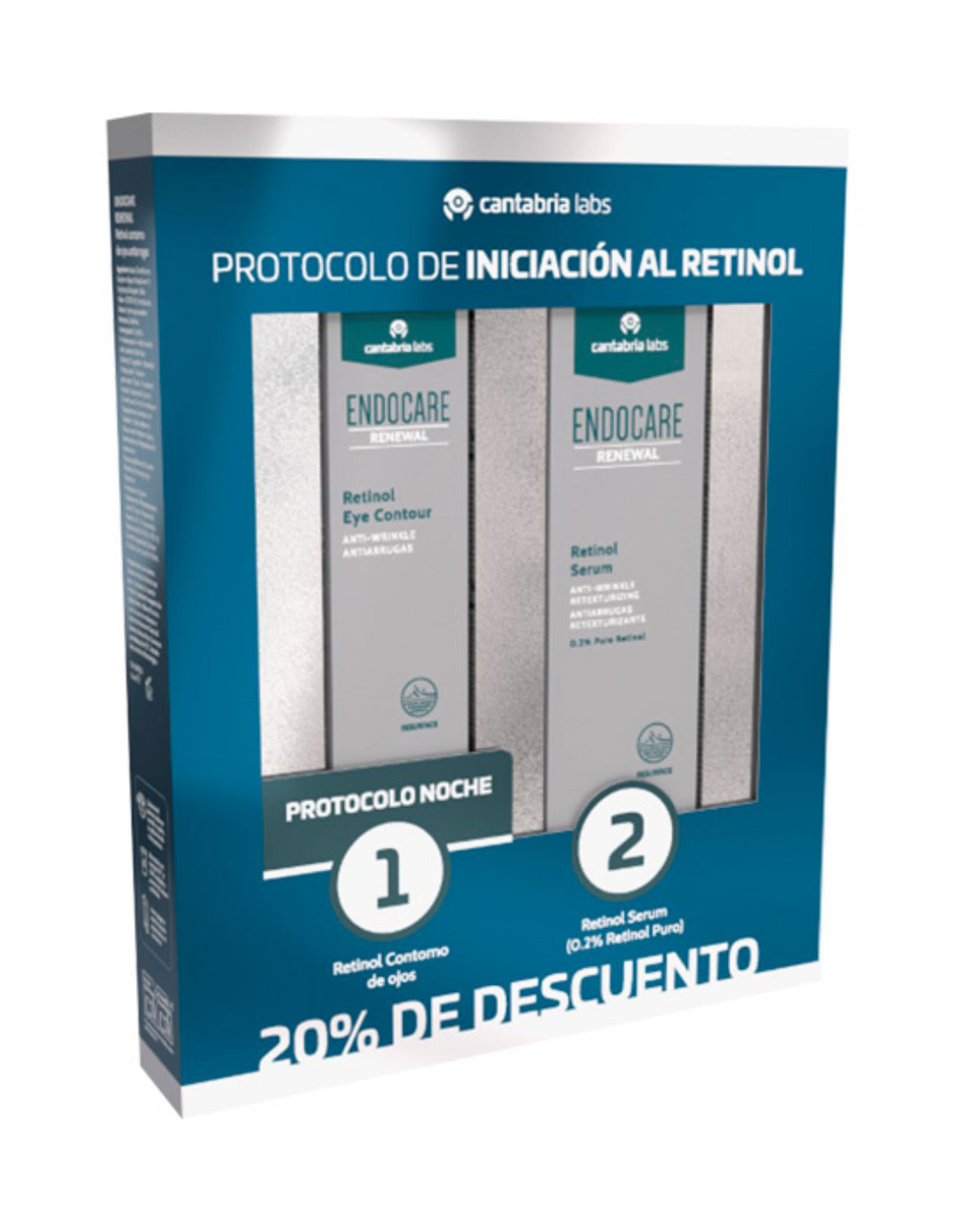 Endocare Renewal Protocolo de Iniciación al retinol Contorno 15 ml + Serum 30 ml