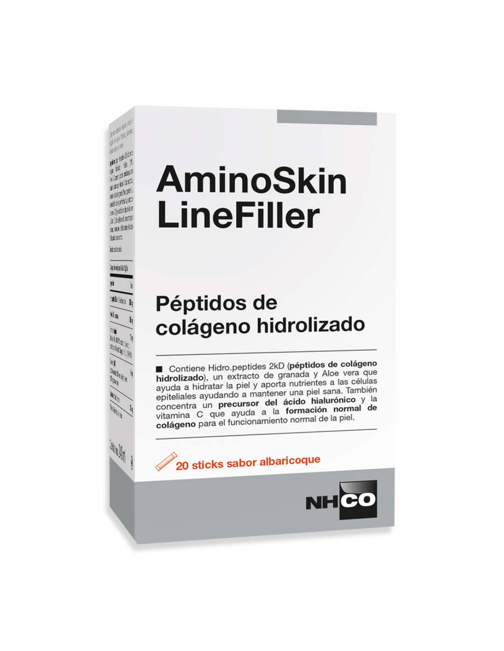 NHCO AminoSkin LineFiller péptidos de colágeno 20 ud.