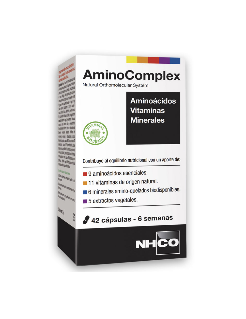 NHCO AminoComplex vitaminas y aminoácidos 42 caps.