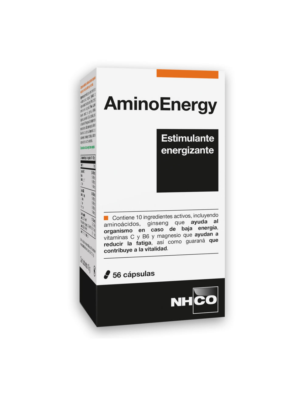 NHCO AminoEnergy estimulante energizante 56 caps.