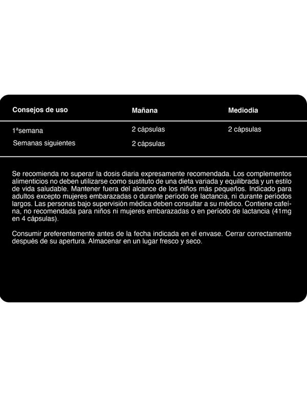 NHCO AminoEnergy estimulante energizante 56 caps.