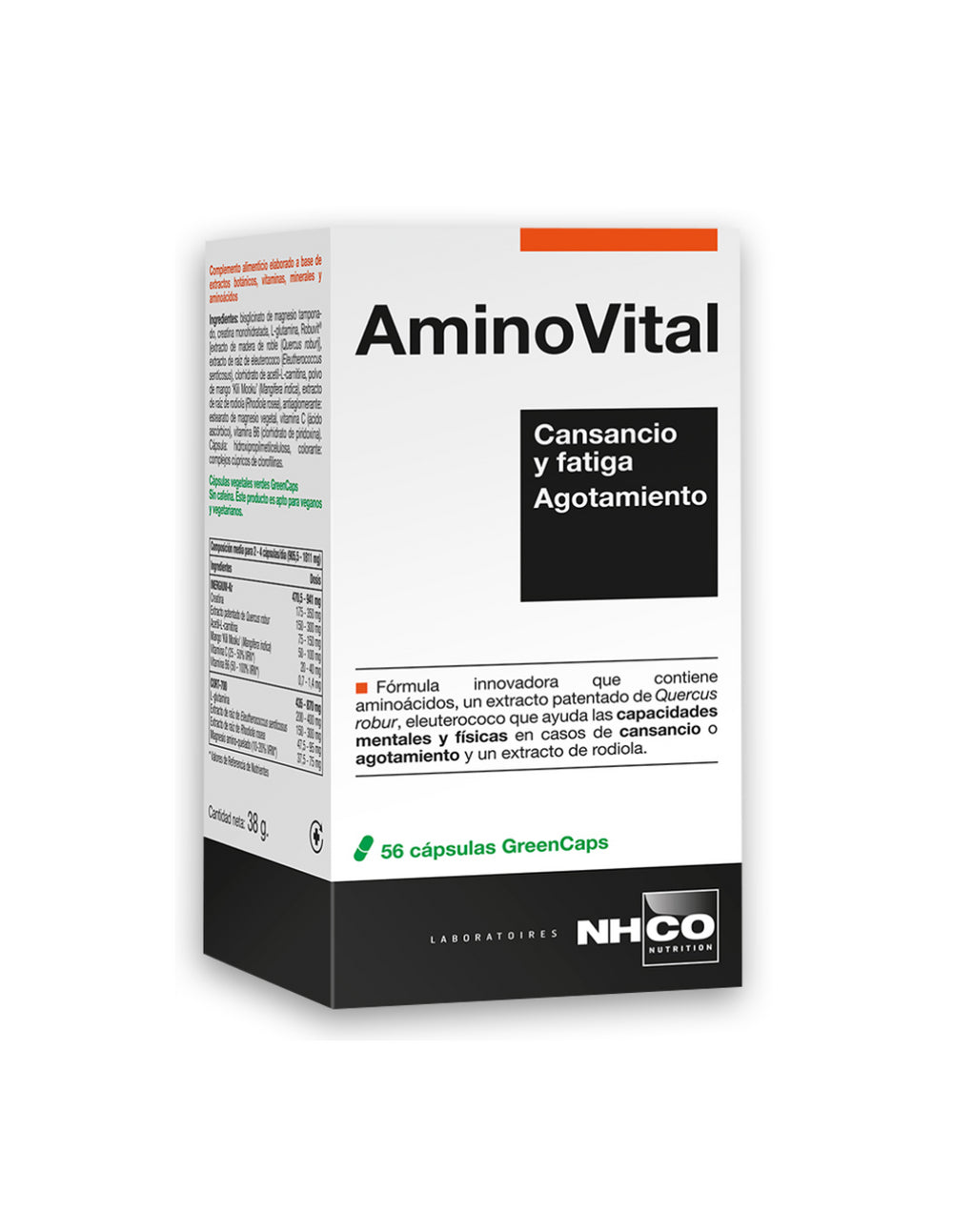 NHCO AminoVital Cansancio y fatiga 56 caps.