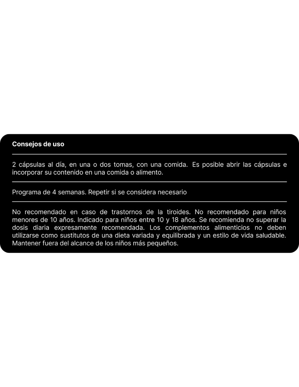 NHCO ComplexTeen nutrientes esenciales para adolescentes 56 caps.
