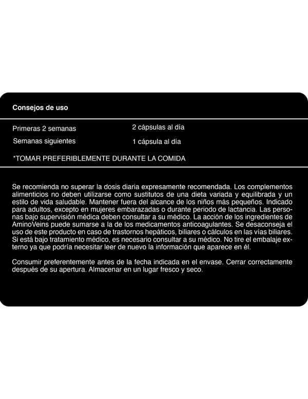 NHCO AminoVeins circulación venosa 42 caps.