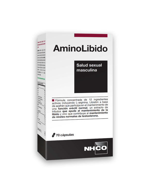 NHCO AminoLibido salud sexual masculina 70 caps.