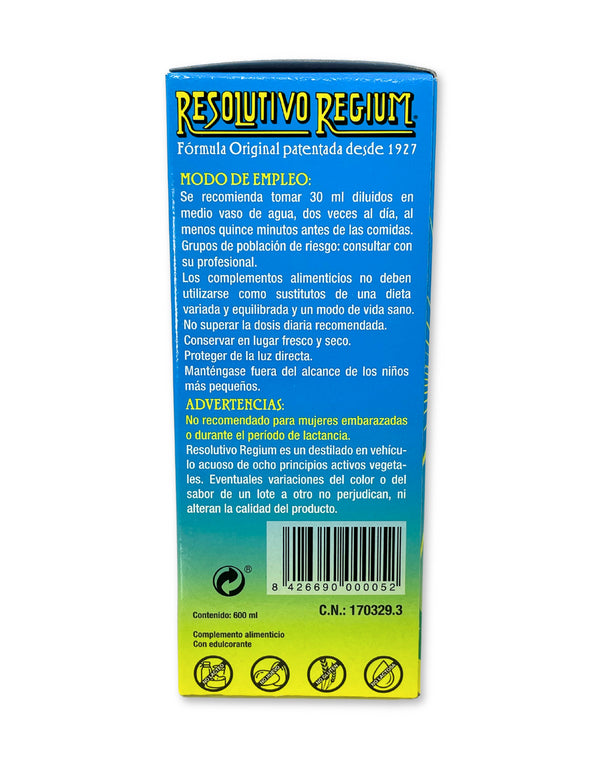Plameca Resolutivo Regium 600 ml