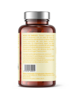 Vitamina D3 4000 UI Just Elements Wellness 90 cápsulas