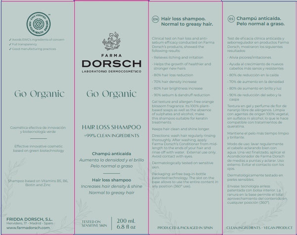 Farma Dorsch Champú anti-caída con Vitaminas 200 ml