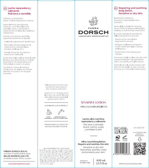Farma Dorsch Leche Corporal Sensitive Lotion 400 ml