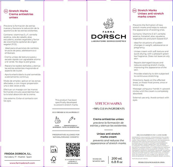 Farma Dorsch Crema Antiestrías 200 ml