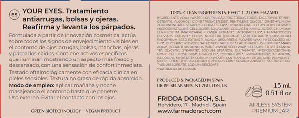Farma Dorsch Contorno Ojos Your Eyes 15 ml