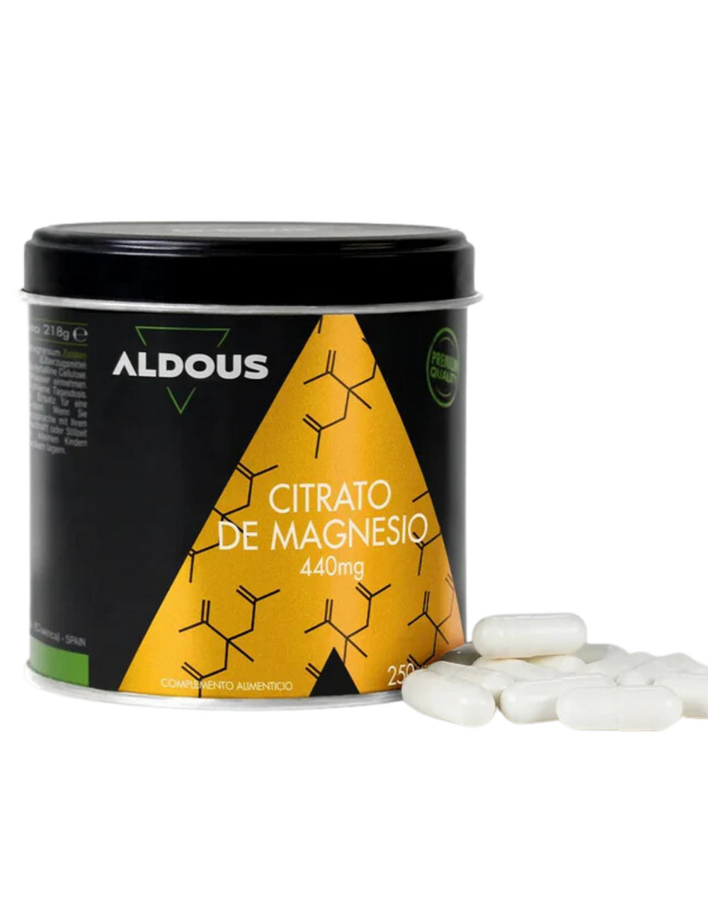 Aldous Citrato de Magnesio Puro 440 mg