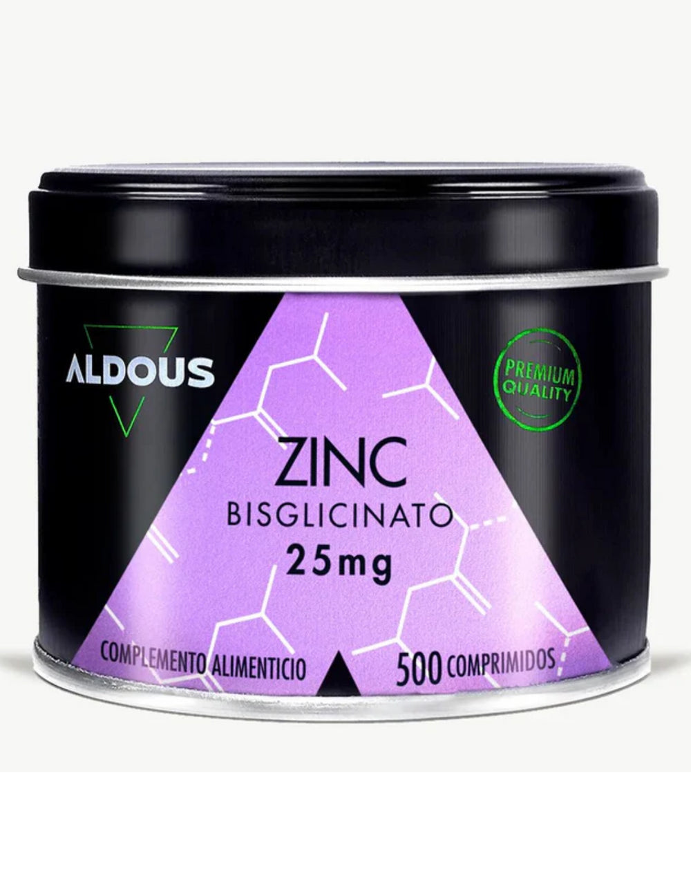Aldous Bisglicinato de Zinc 500 compr.