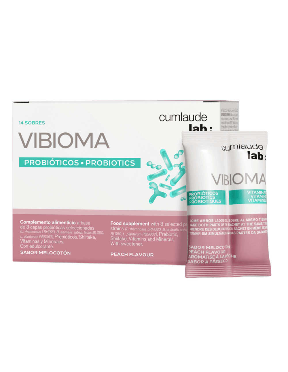 Cumlaude Lab Vibioma bienestar íntimo 14 sticks