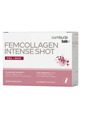 Cumlaude Lab Femcollagen Intense Shot Colágeno 7 viales de 25 ml