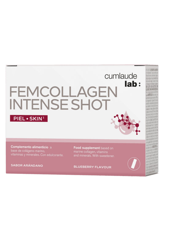 Cumlaude Lab Femcollagen Intense Shot Colágeno 7 viales de 25 ml