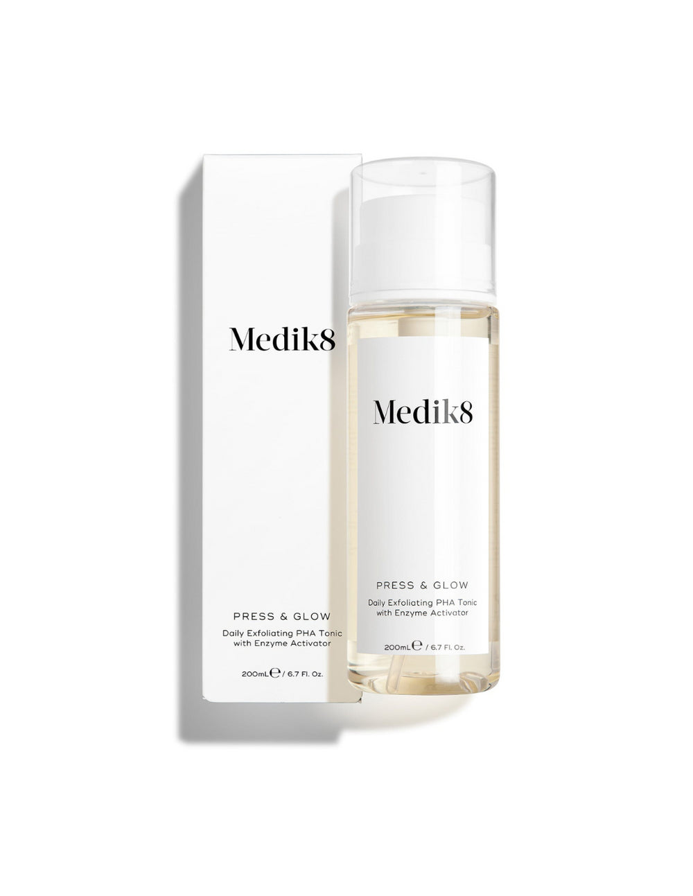 Medik8 Press & Glow tónico exfoliante diario 200 ml