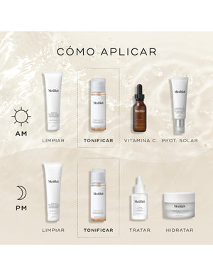 Medik8 Press & Glow tónico exfoliante diario 200 ml