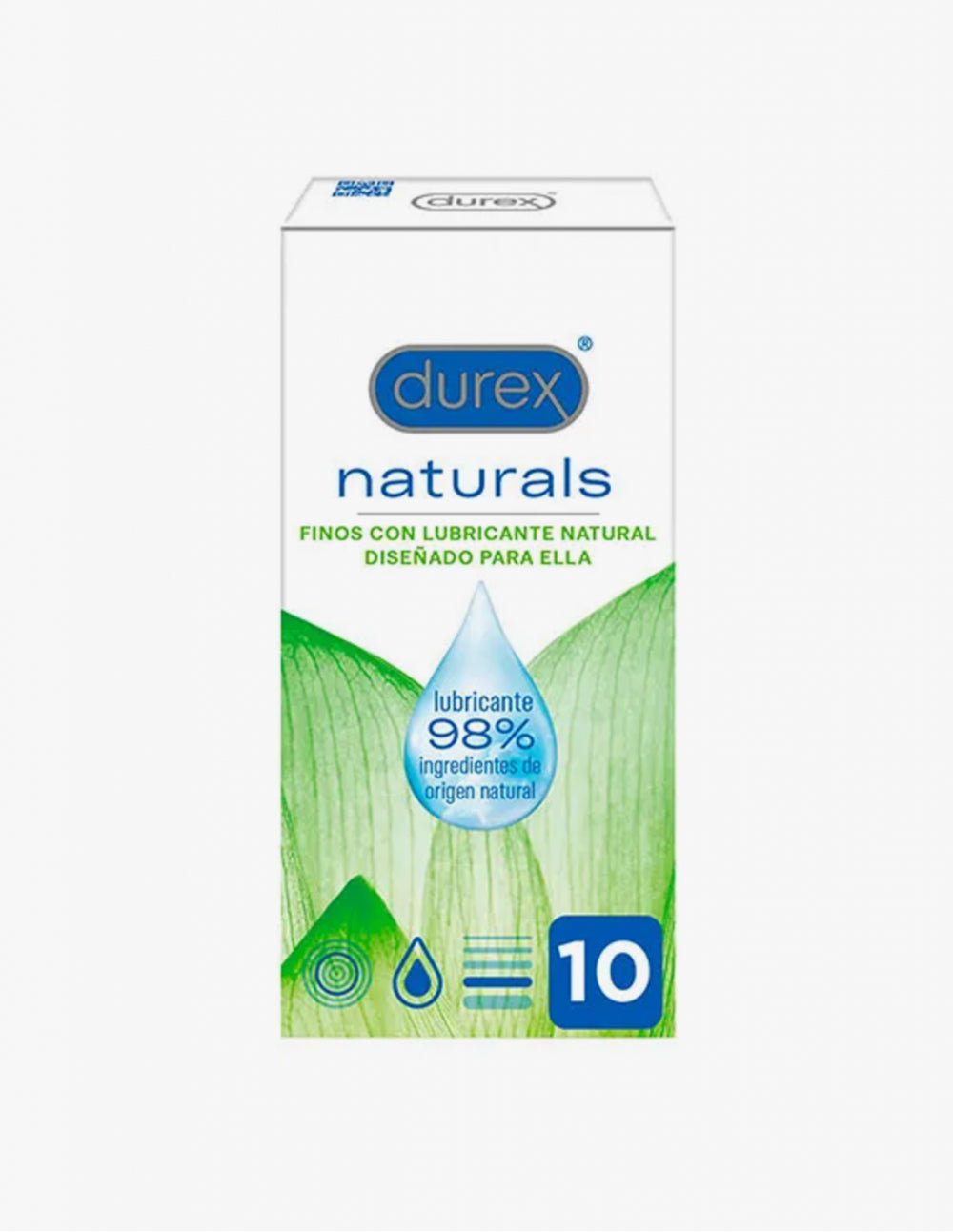 Durex Naturals Preservativos 10 ud.