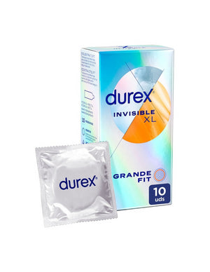 Durex Invisible XL preservativos10 ud