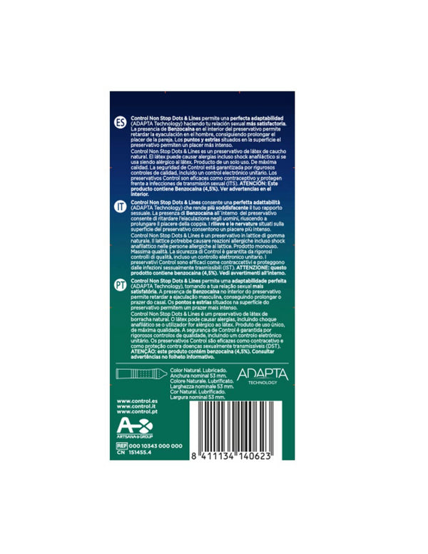 Control Adapta Non Stop Dots & Lines 12 ud