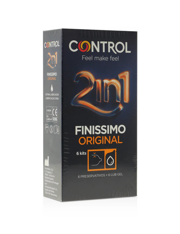Control 2 en 1 Finissimo Original 6 ud
