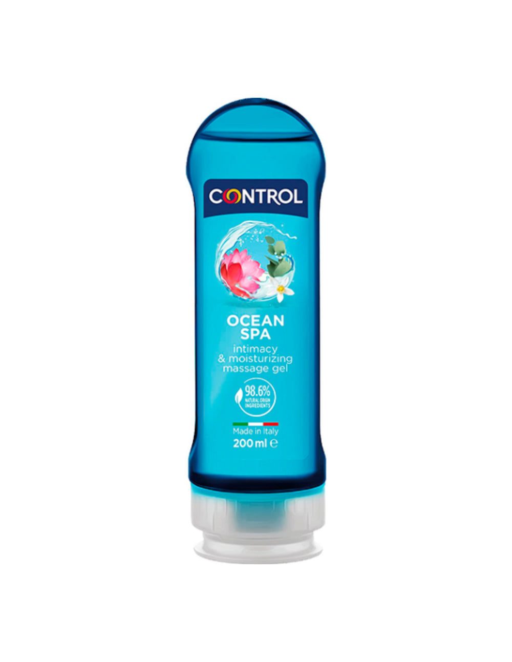 Control Mediterranean Sea lubricante y masaje 200 ml