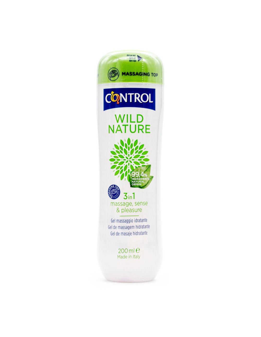 Control Wild Nature 3 en 1 lubricante y masaje 200 ml