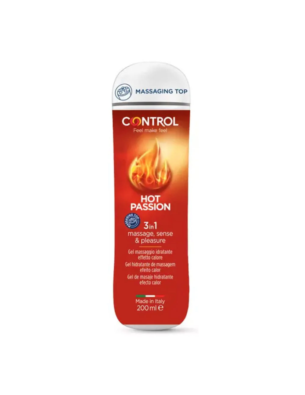 Control Hot Passion masaje y lubricante 200 ml
