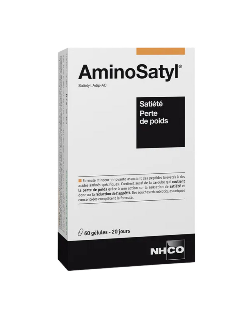 NHCO AminoSatyl Saciedad control de peso 60 cápsulas