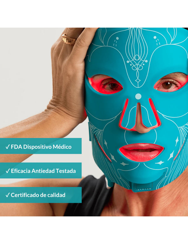 Glo Mask máscara fototerapia LED 1 ud