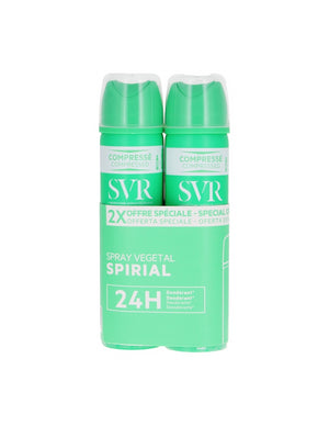 SVR Spirial Duplo Spray Vegetal Desodorante 24h 2 x 75 ml