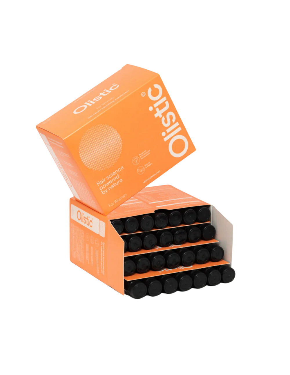 Olistic Tratamiento anticaída para mujer 100% natural 28 dosis