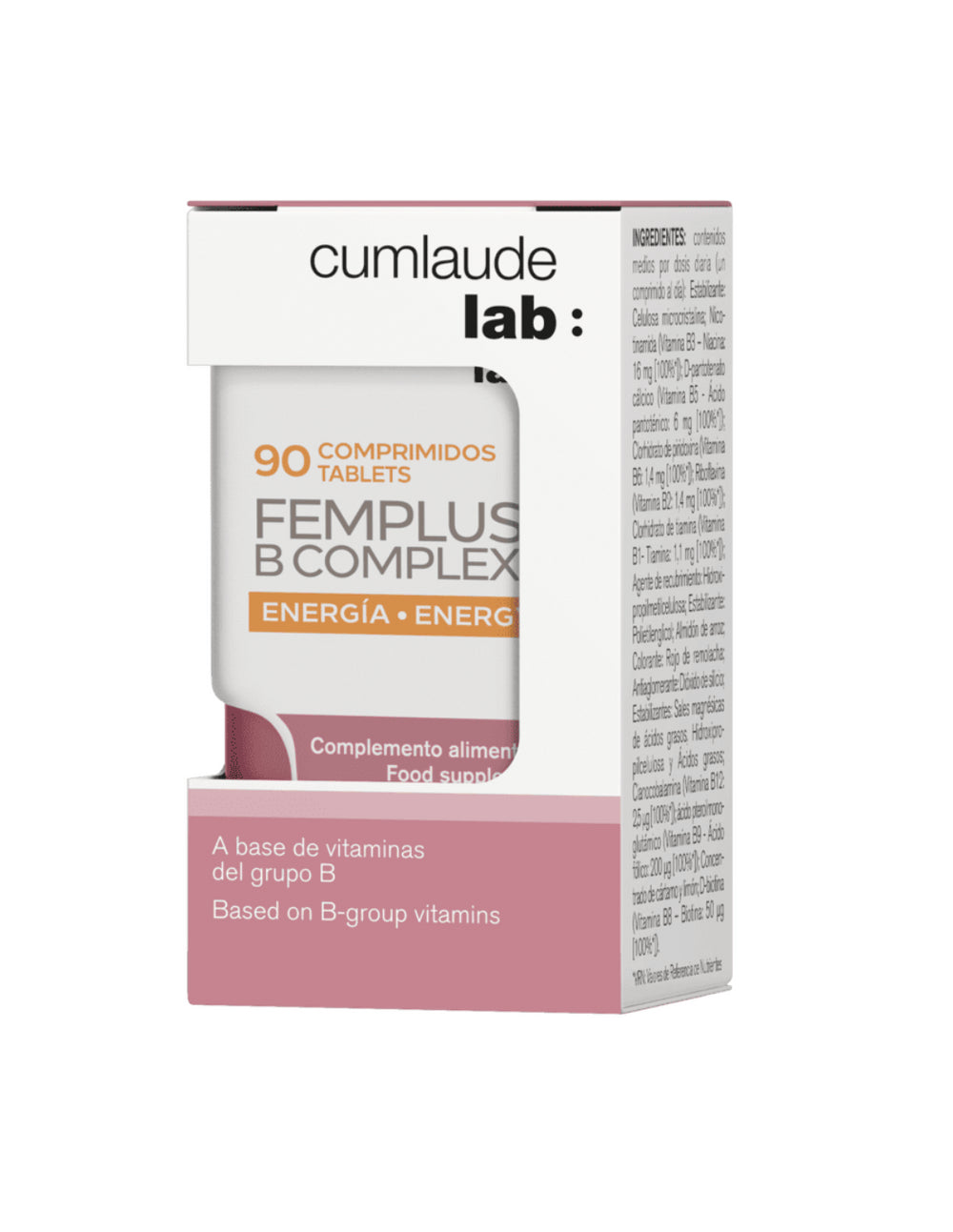 Cumlaude Femplus B Complex Energía 90 comprimidos