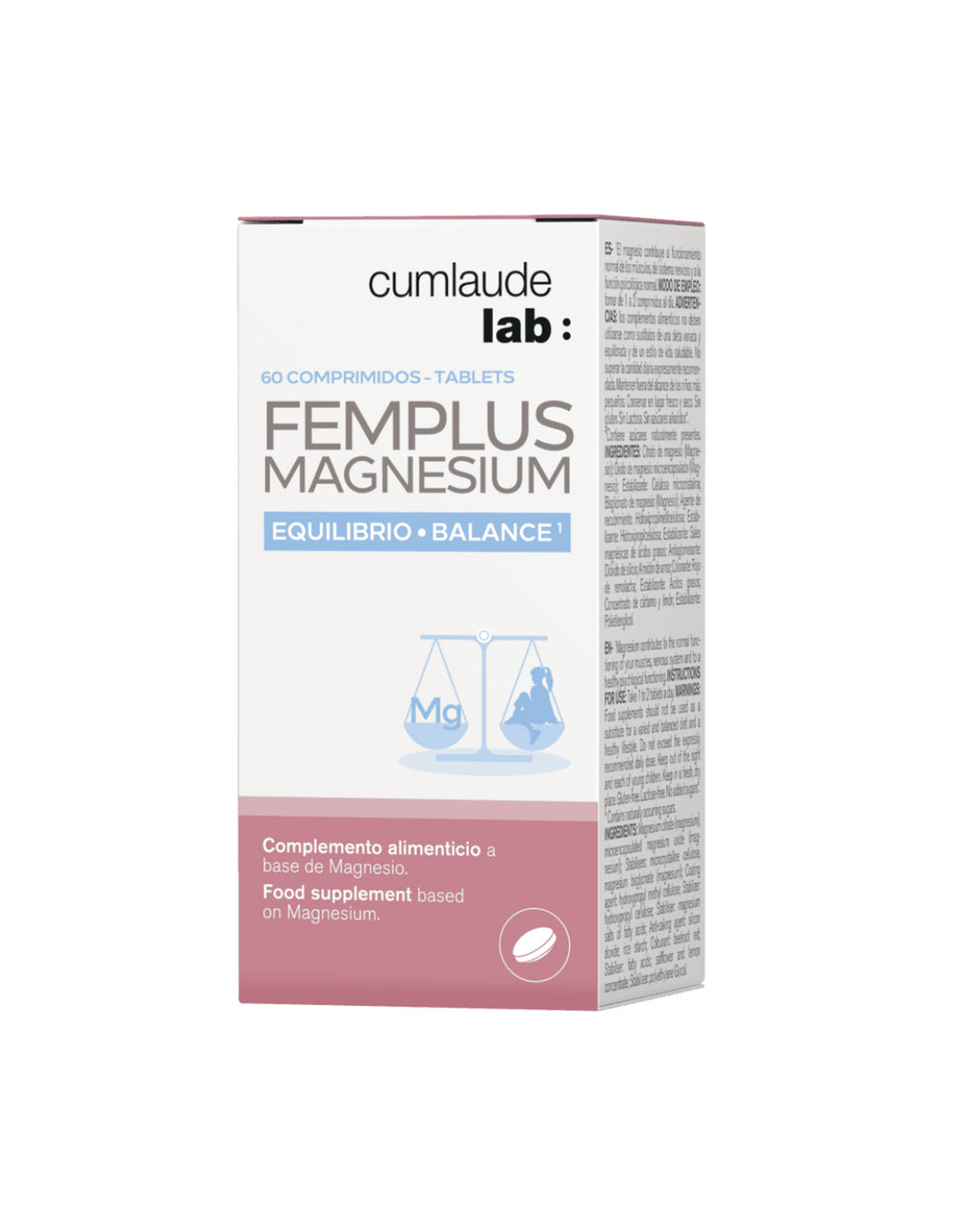 Cumlaude Femplus Magnesium 60 comprimidos