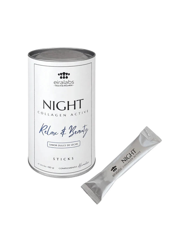 Eiralabs NIGHT Colageno Activo DULCE DE LECHE 15 sticks