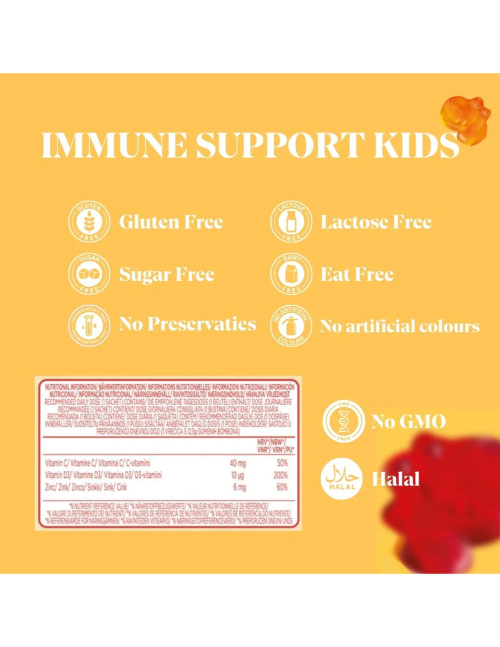 Mims Immune Support Kids Gominolas 7 ud