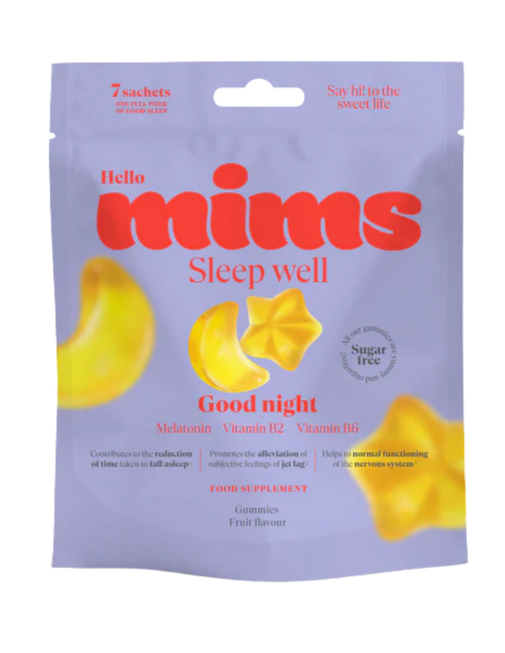 Mims Good Night Melatonina, Vitaminas B6 y B12 7 ud