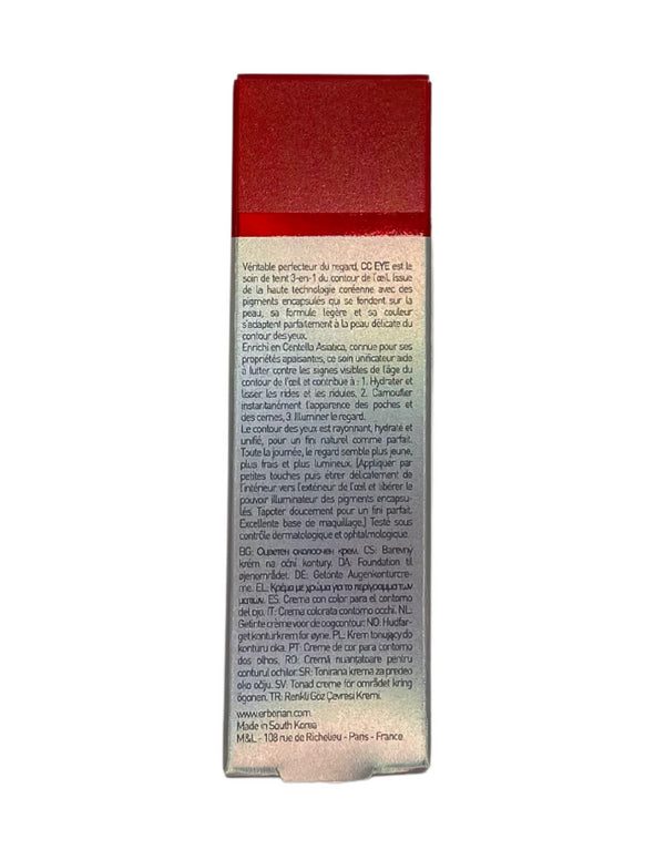 Erborian CC Eye Cream Hidratante de ojos antibolsas y corrector (varios tonos)