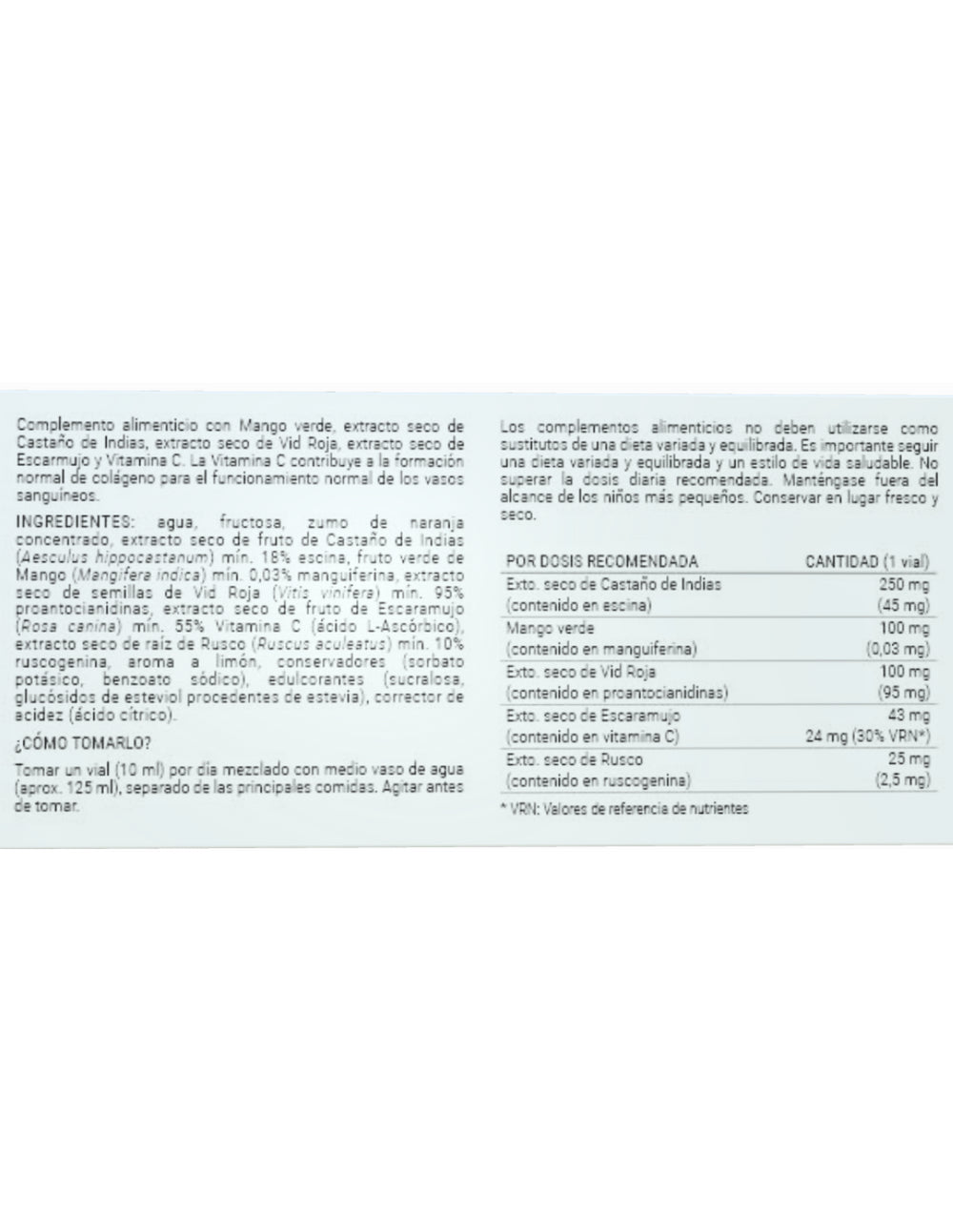 Alchiology Vascular Viales 20 viales de 10 ml