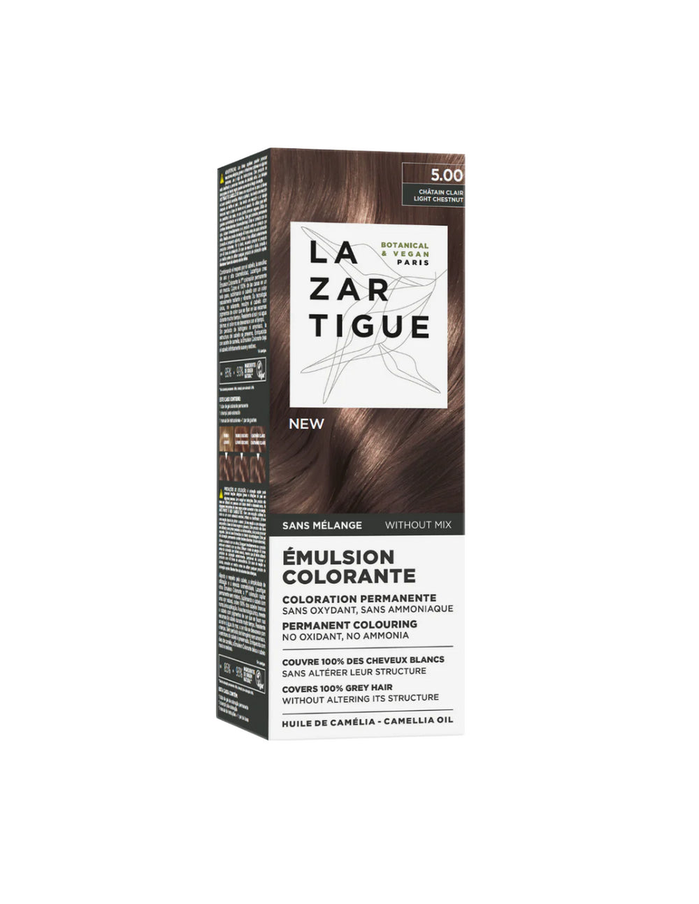 Lazartigue Emulsion colorante CASTAÑO CLARO
