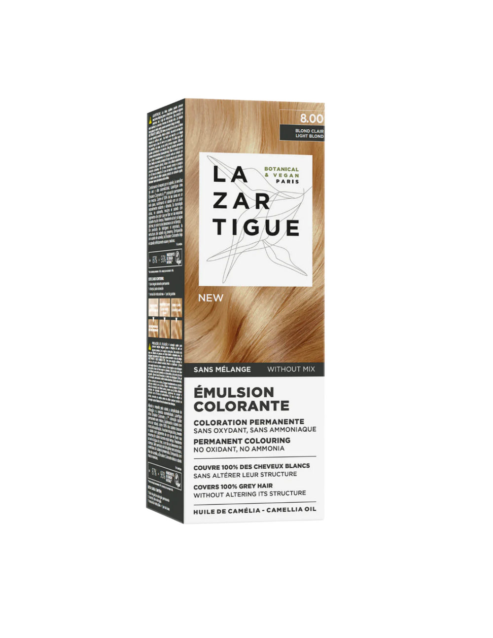 Lazartigue Emulsión Colorante RUBIO CLARO