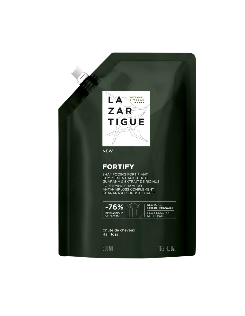 Lazartigue Fortify Recarga champú 500 ml