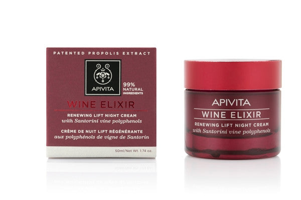 APIVITA WINE ELIXIR CREMA DE NOCHE REPARADORA 50 ml