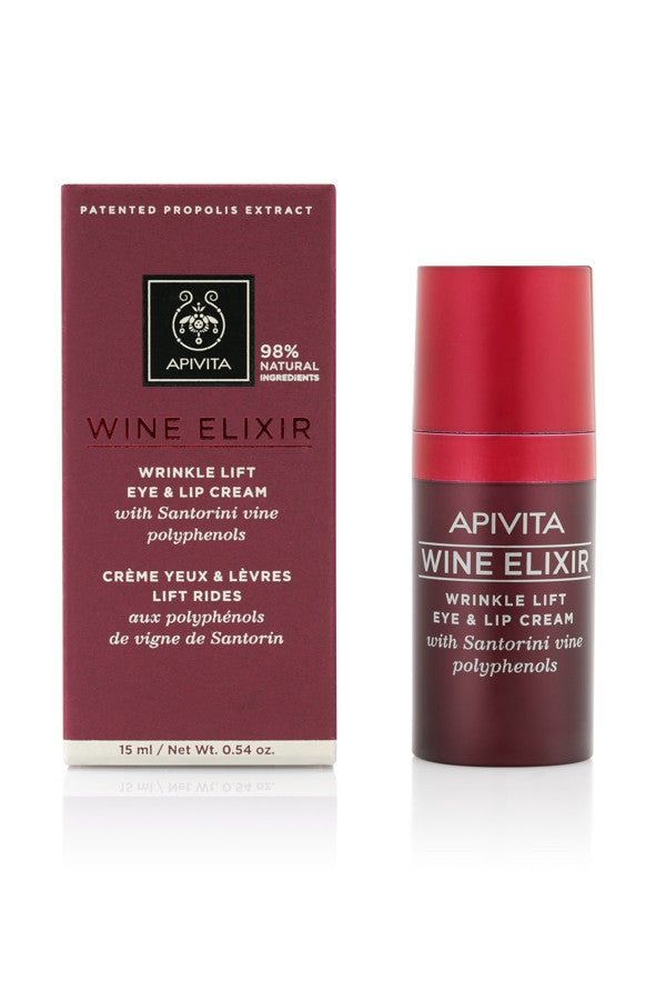 APIVITA WINE ELIXIR CONTORNO OJOS Y LABIOS ANTIARRUGAS 15 ml