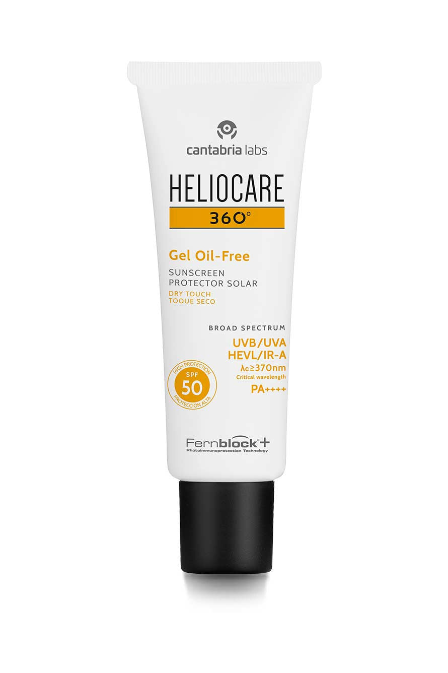 Heliocare 360 Gel Oil Free | Alta fotoproteccion textura seca 50ml