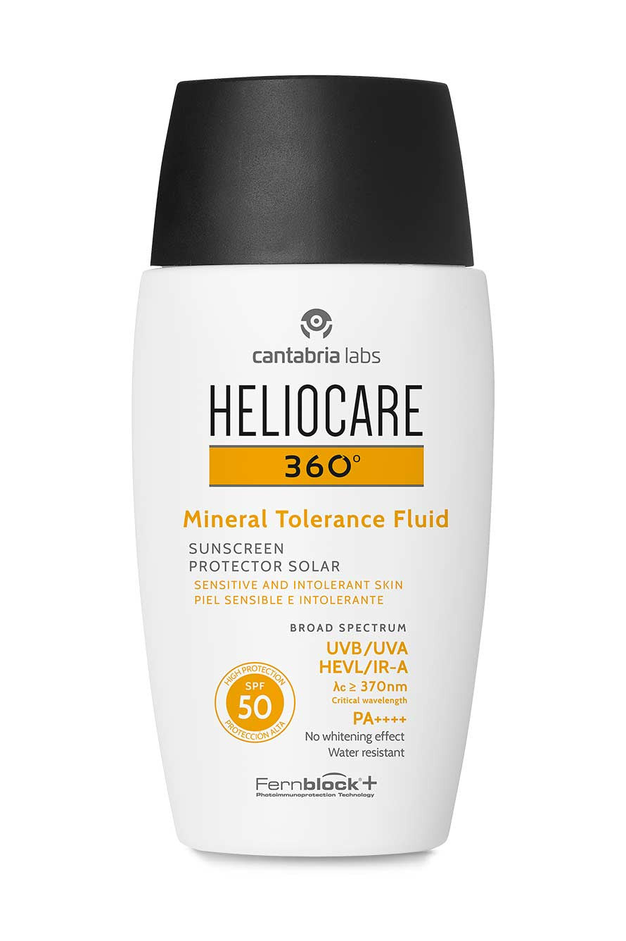 Heliocare 360 SPF 50 Mineral Tolerance